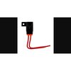 Eaton Bussmann Fuse Holder, 30A Amp Range, 32V DC Volt Rating, Wire Leads, Automotive Fuse Type HHU